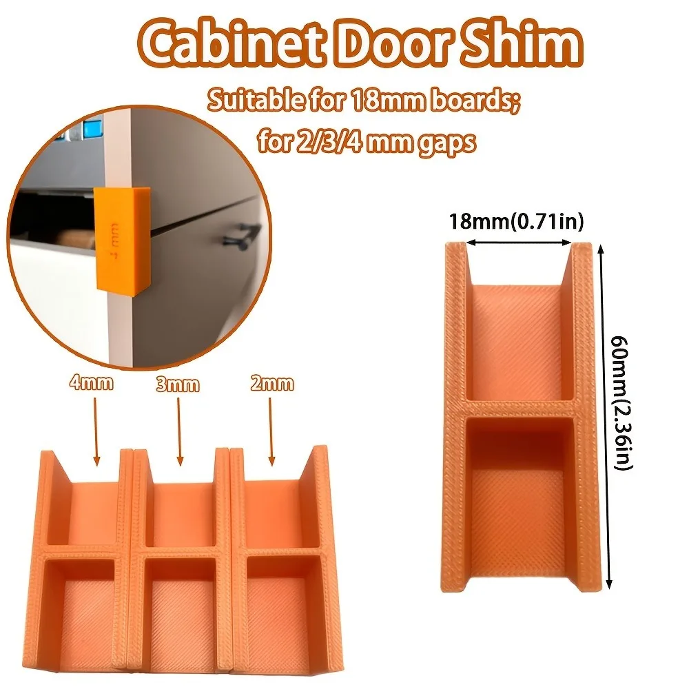2/3/4mm Wood Board Connection Corner Brackets Drawer Cabinet Door Gasket Suitable for Wooden Boards Below 18mm Home Accessories