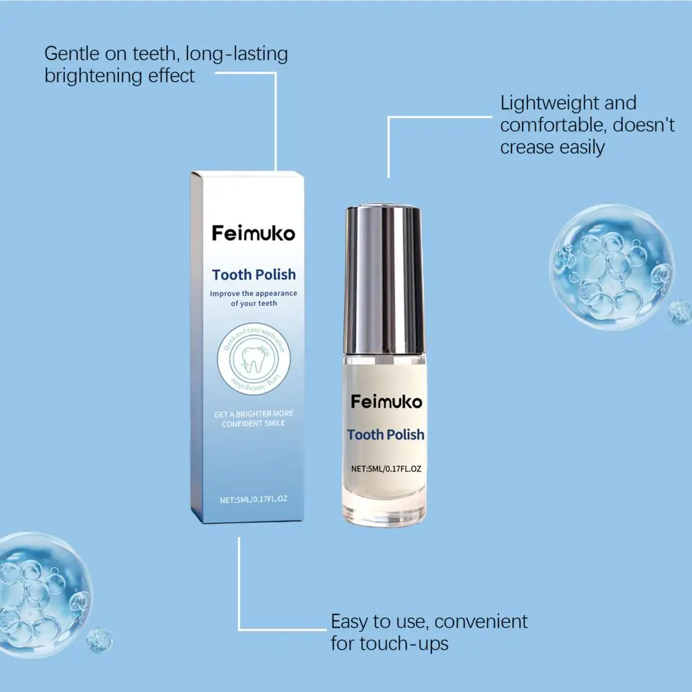 Dental Care Varnish Tooth Whiting Enamel Fast Acting Remove Plaque Fluoride Treatment Cavity Sensitivity Relief Oral Hygiene