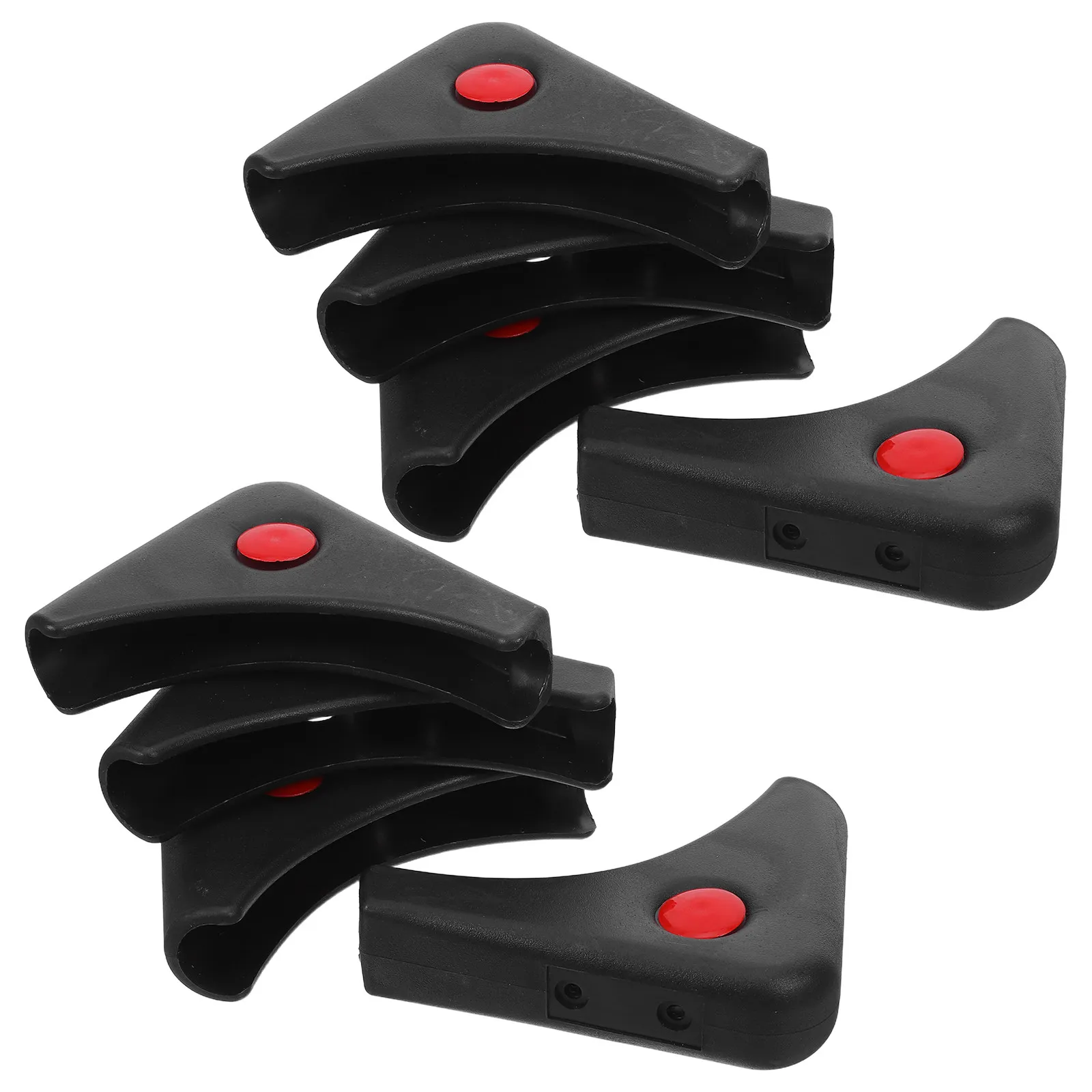 

10Pcs Triangle Chair Leg Guards Non-Slip Anti-Scratch Floor Protectors Noise Reduction Caps Home Office Student Desk Hardwood