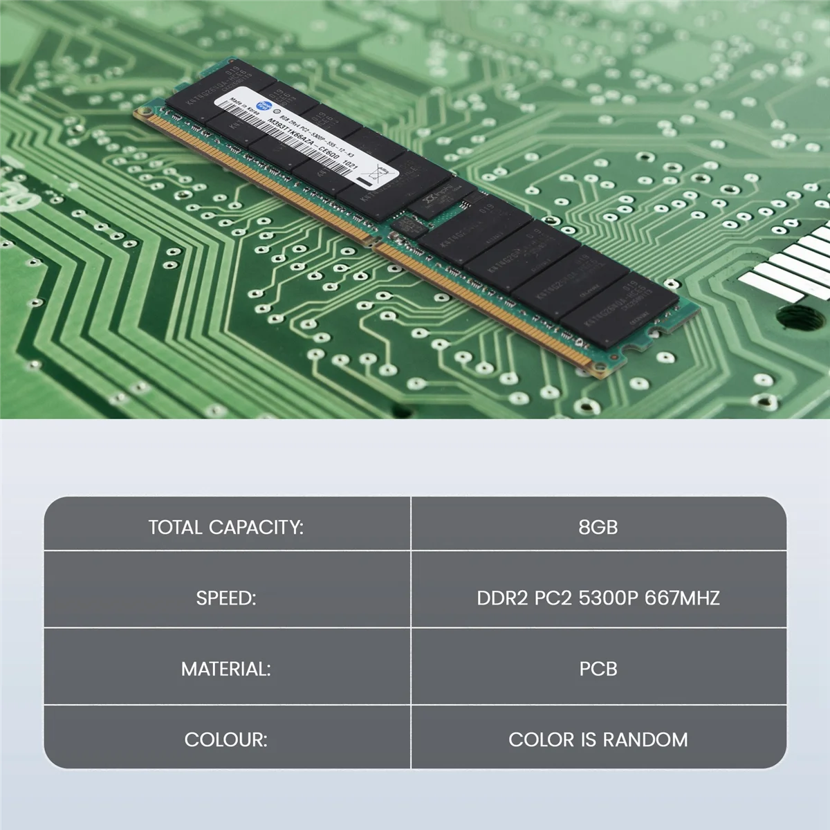ATP-DDR2 8GB REG Server RAM Memory 2RX4 PC2 5300P 667Mhz REG Server Memory