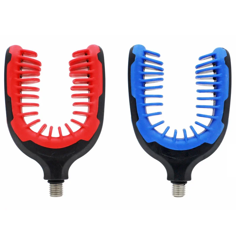 1PC TPR Covered Rubber Large Bracket Head European Cove Fishing Silicone Rod Support Head Outdoor Fishing Tackle Supplies