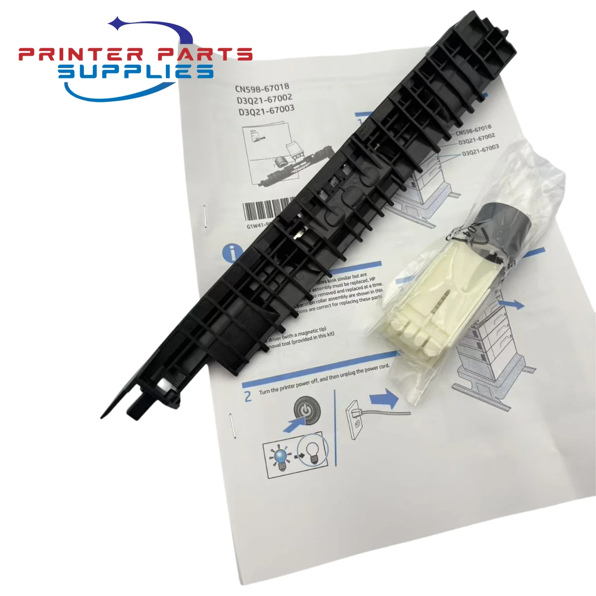 100Sets CN598-67018 Separator Pick Assembly Kit for HP X585 X451 X476 X551 X576 X377 X477 X577