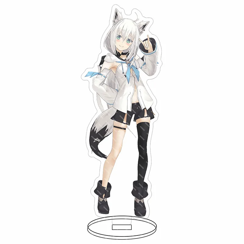 Hololive Vtuber Minato Aqua Houshou Marine Nakiri Ayame Acrylic Figures Stand Model Accessories Swimsuit Stand Model Desk Decor