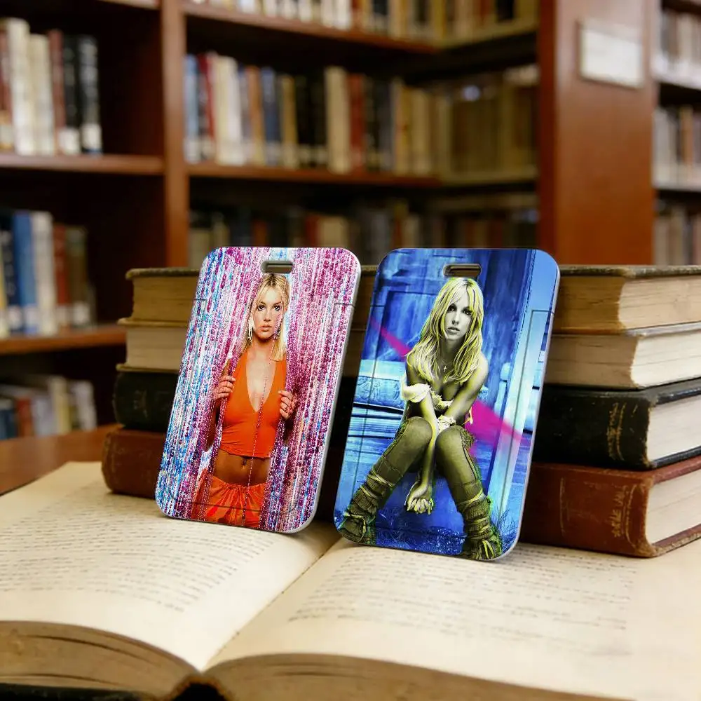 famous singer Britney Spears  Card Covers Holders Neck Lanyard Case for Student ID, Work Badge, Transport Card, Membership Card