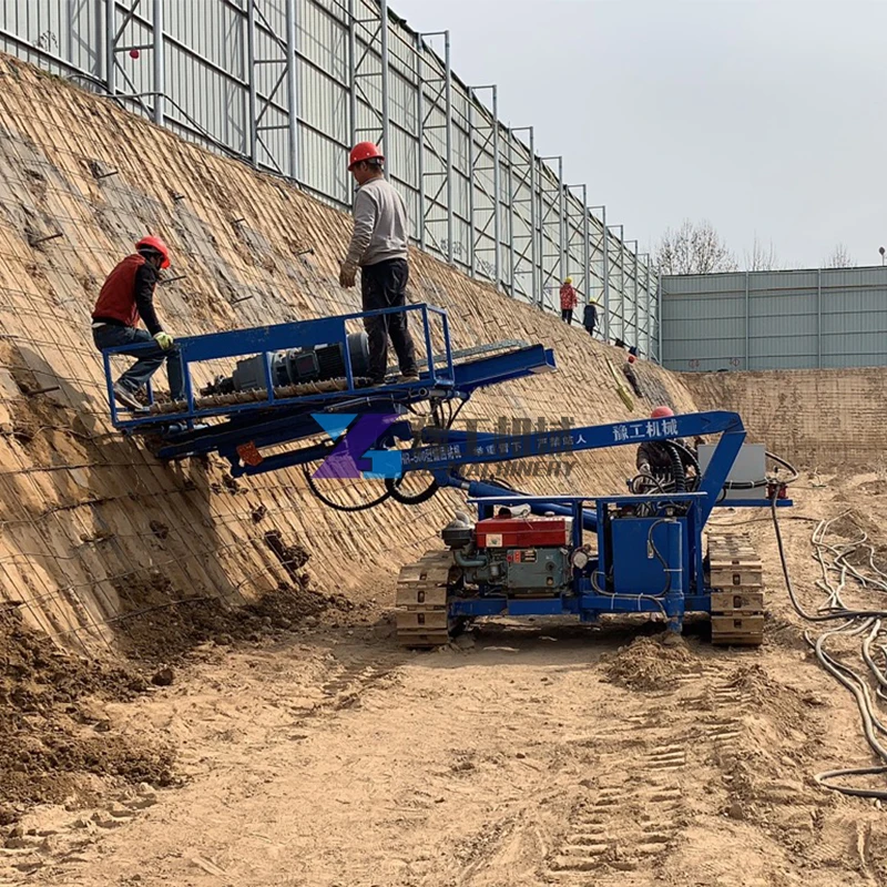 Slope Protection Anchor Drilling Machine High Lift Rock Drilling Machine Down The Hole Anchor Drilling Machine