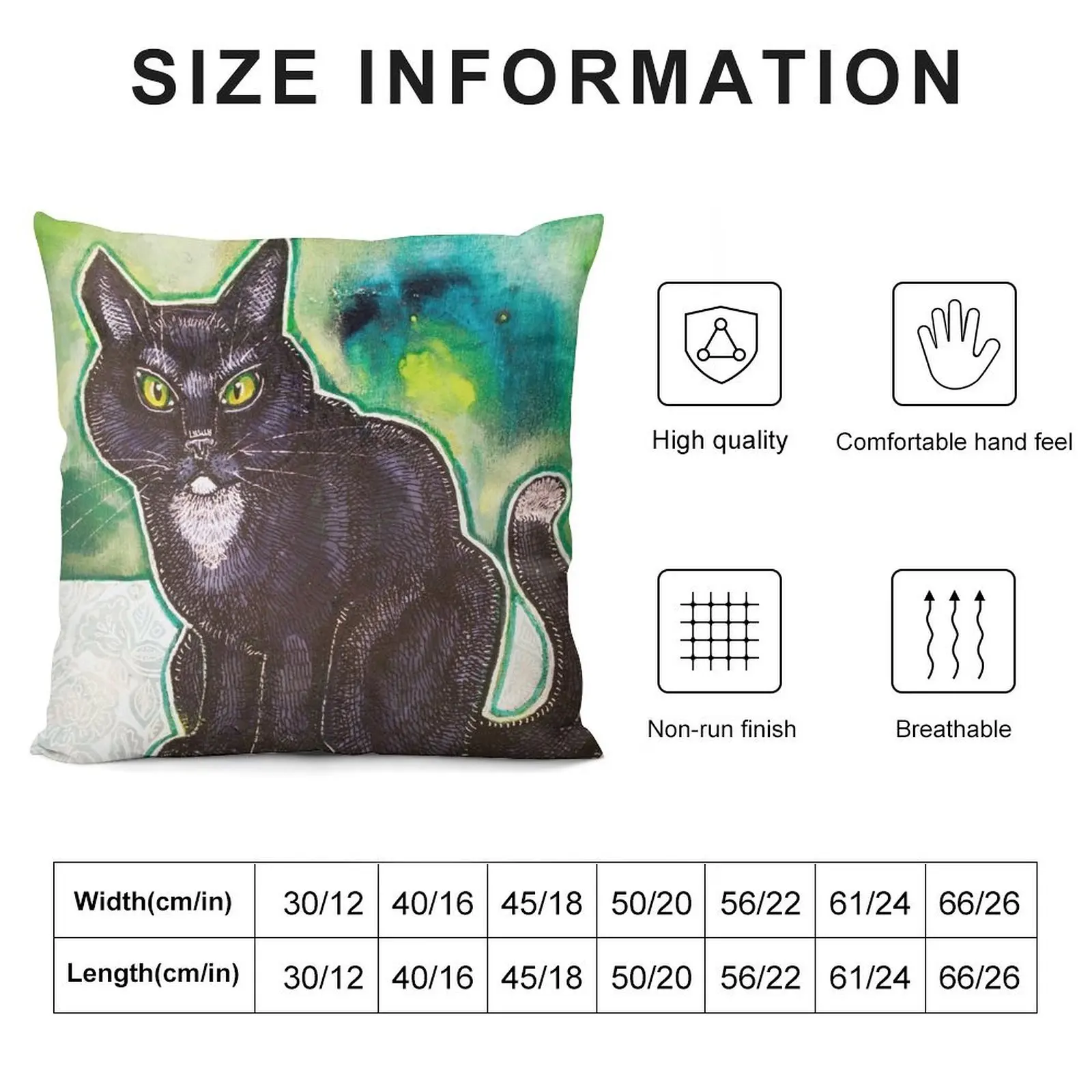 Stray Cat Throw Pillow Cushion Cover Cusions Cover Decorative Cover For Living Room Embroidered Cushion pillow