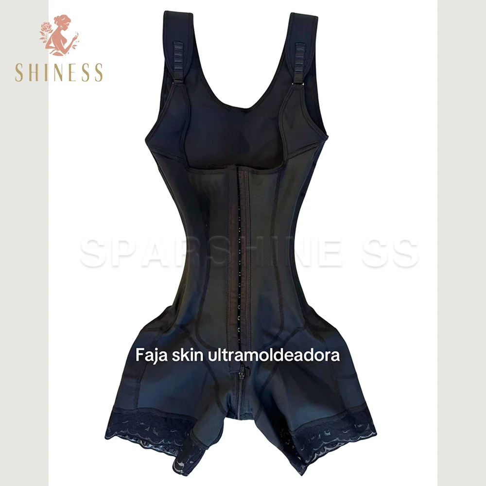 

Faja Full Levanta Cola, Cintura Pequeña Caderas Ancha, Body Shaper para Mujer, Alta Compresión Women Flat Belly BBL Shapewear