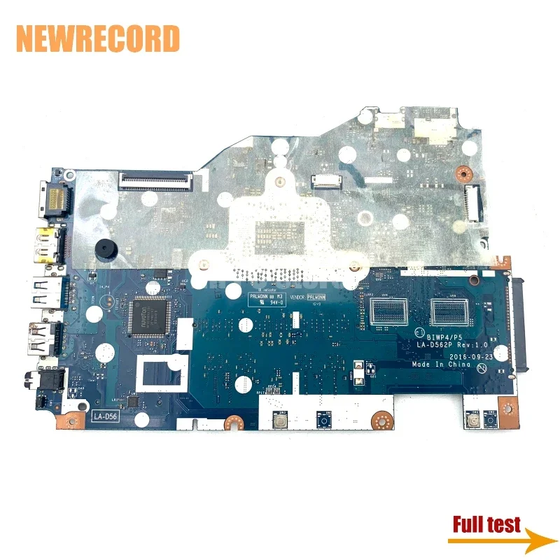 For Lenovo Ideapad 110-15ISK Laptop Motherboard BIWP4/P5 LA-D562P 4G RAM I3-6006U CPU DDR4 Main Board Full Test