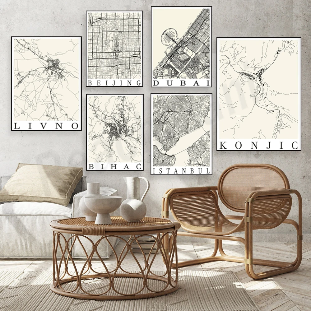 Vienna, New Delhi, Tehran, Dubai, Travnik, Beijing, Istanbul, Konjic, Bihać, Stockholm, Trebinje, Livno, Brussels city map poste