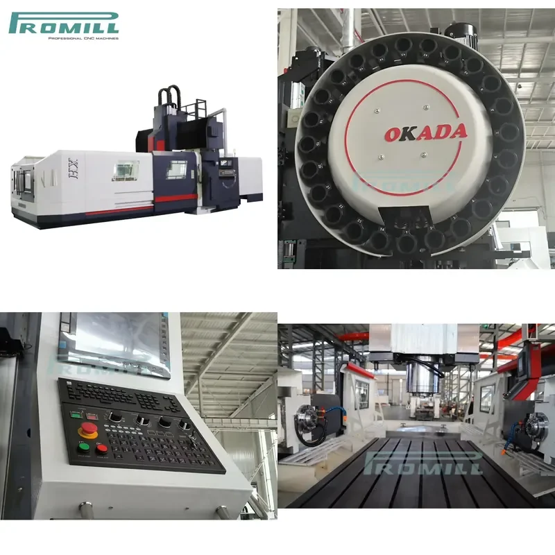 HCY Customized Cnc Gantry Machining Center XH3018 Double Column Machining Center Machining Center Cnc 3 Axis