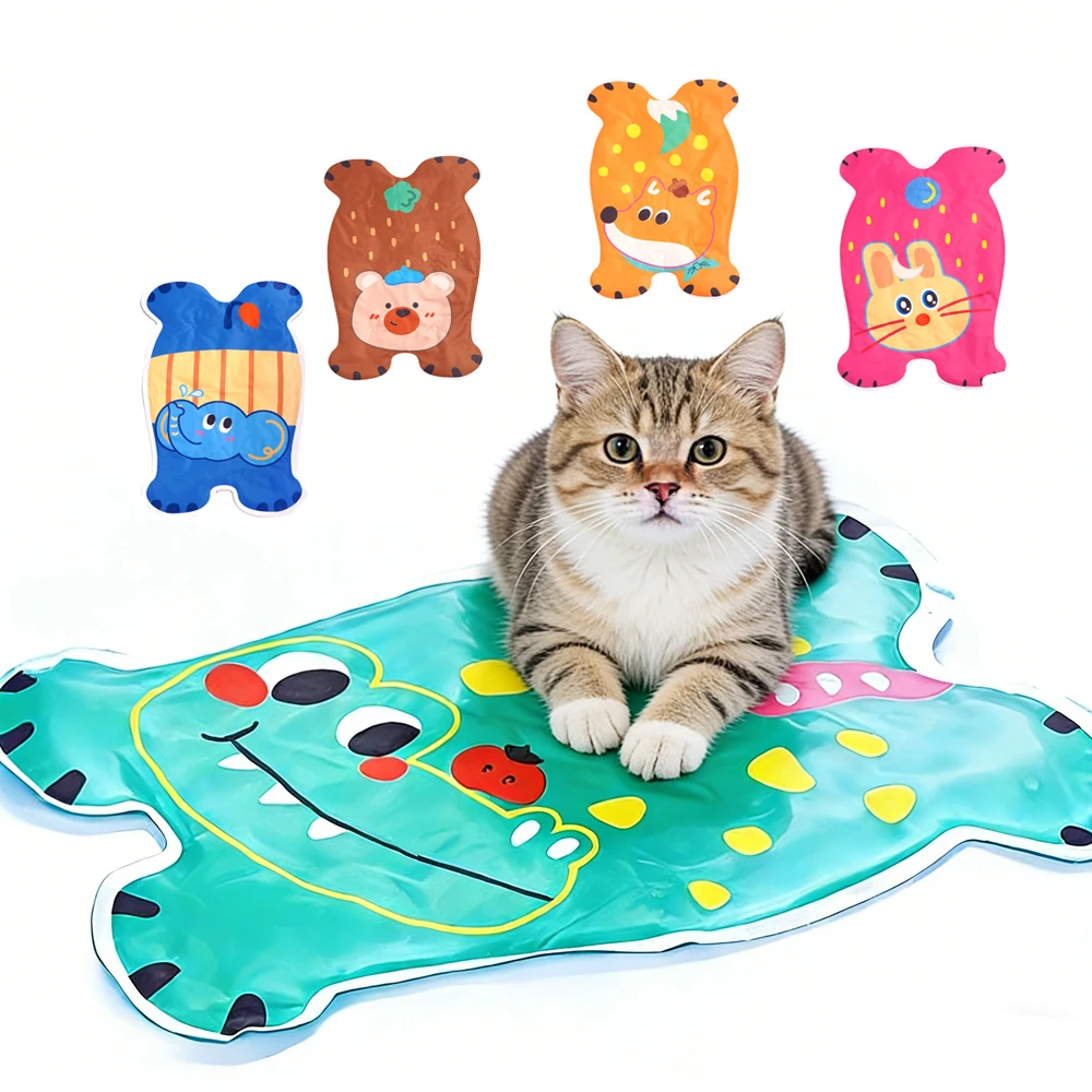 

Summer Cat Bed Cooling Mat Hot Weather Pet Cooling Mat indoor for Small Dogs Self Cooling Pad for Kitten Cat Puppy Dog