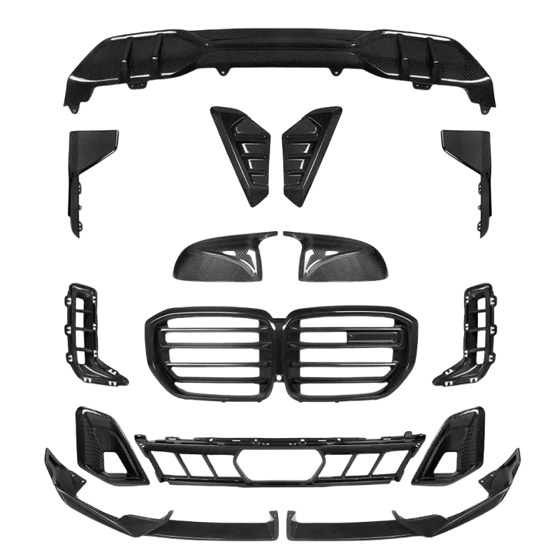 M Performance BodyKit Dry Carbon Fiber for G42 97 X3M F97 F97 GI4 GI5 G16 F9I F92 F93 G05 G08i G87 G22 G23 F87 Widebody Kit 2