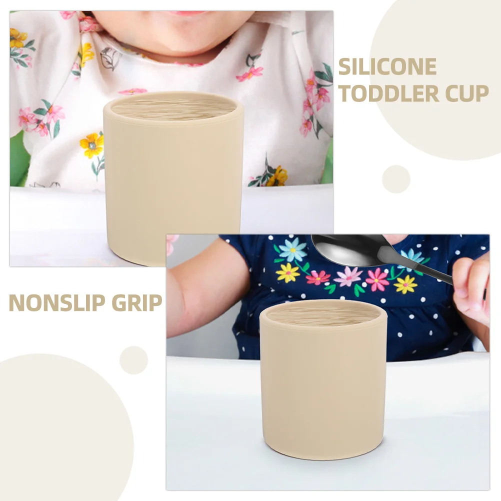 

2 шт. силиконовые чашки для питья для малышей, детские чашки для воды, тренировочный дизайн с мягким носиком, чашка для малышей, силиконовая чашка для малышей