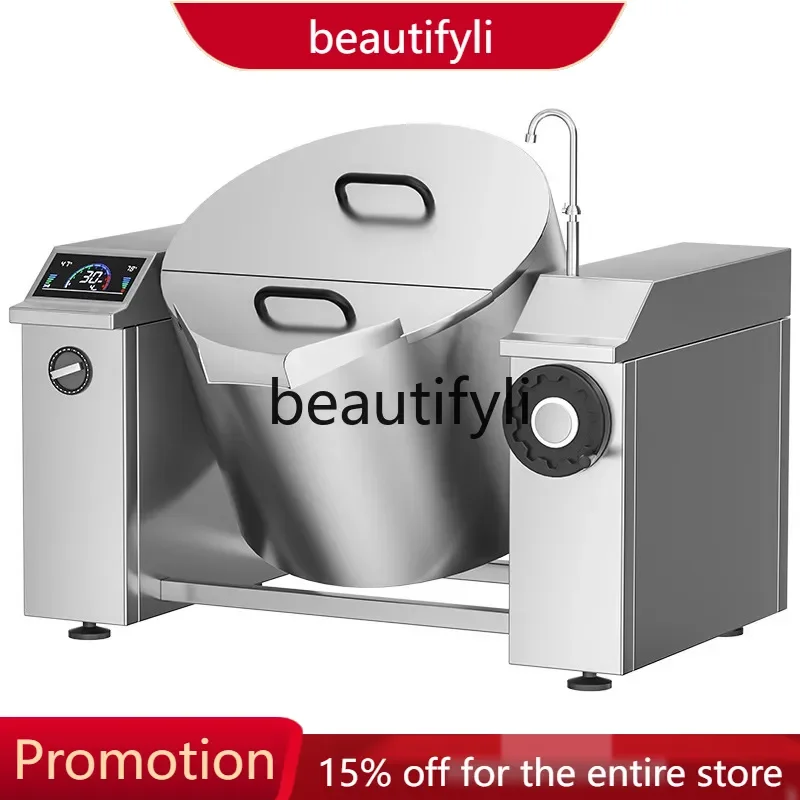 

A61 Commercial Induction Cooker High Power Swing Type Soup Cooking Stove 15kw/30kw Inclined Type for Canteen