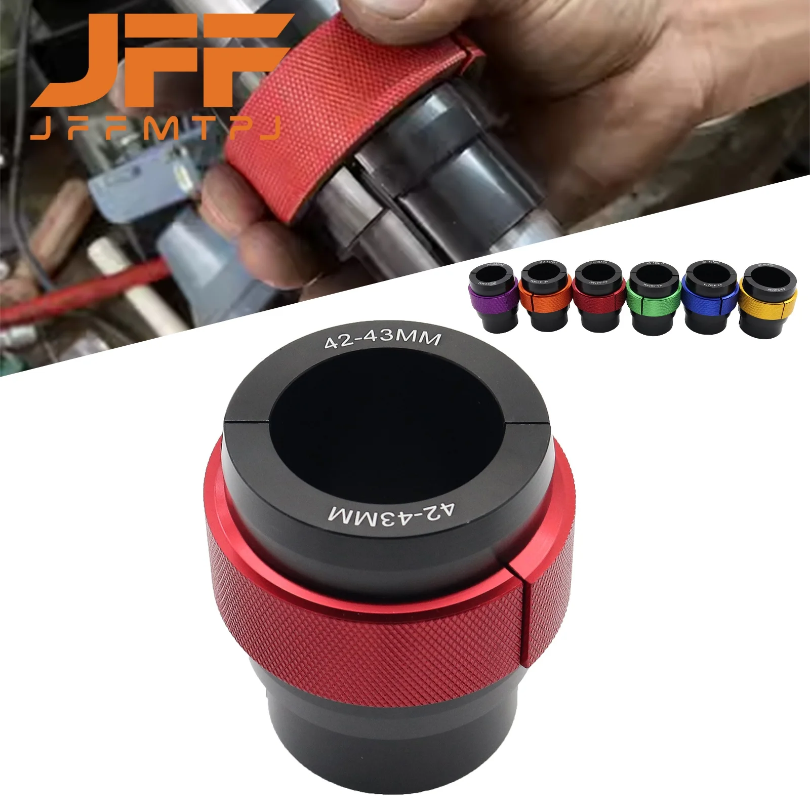 Adjustable CNC Motorcycle Fork Oil Seal Driver Tool 38mm-50mm