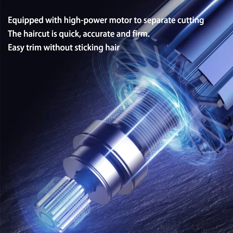 Kemei KM-679 Professional Hair Trimmer Electric Hair Clipper Men's Rechargeable Barber Cordless Cutting Machine for Bareheaded image 5