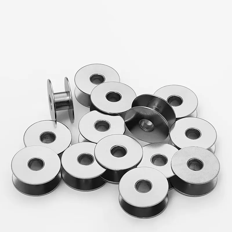 Rust Resistant Durable Anti-Oxidation Bobbins, 51 pcs, Tailor Workshop, Smooth Thread Release for Computerized Flatbed