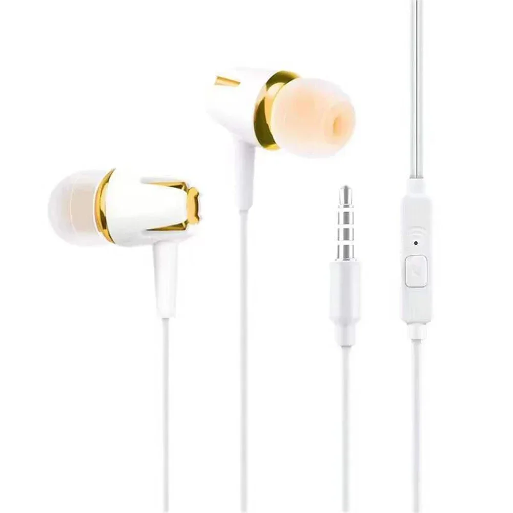 Premium Noise Cancelling Earphone Headset with Built in Microphone Compatible with All Devices Sleek and Comfortable Design