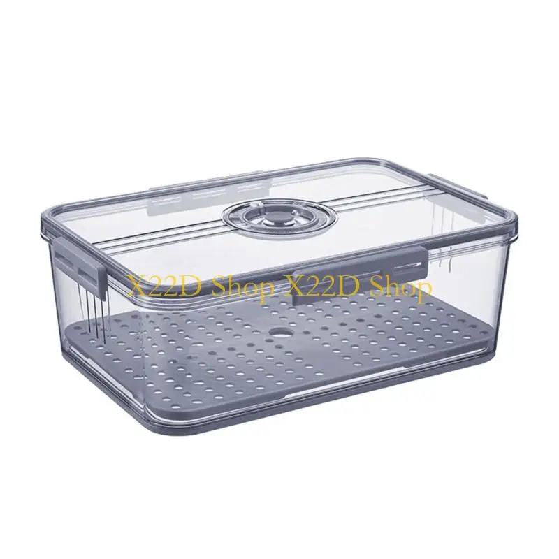 X22D Innovative Bread Saver with Tight Seal Lid Convenient Bread and Dry Goods Storage Boxes with Freshness Tracking Lid