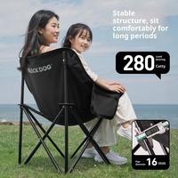 BLACKDOG Outdoor Ultra-light Camping Folding Chair  Portable Seat Beach Breathable Fishing Weight-bearing Wear-resistant Chair