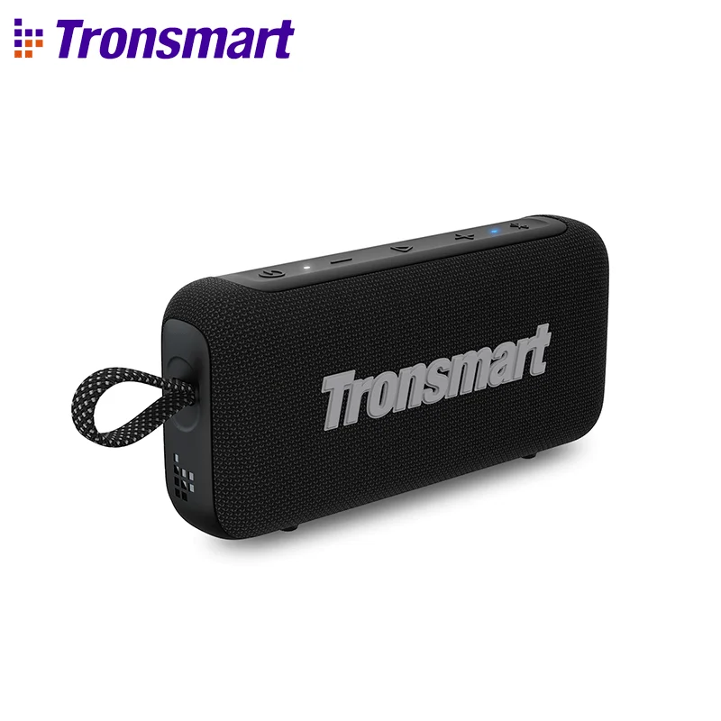 Caixa de Som Bluetooth Tronsmart, Trip 2, Caixa de Som Portátil com Graves Aprimorados, IPX7 à Prova d'Água, 20 Horas de Reprodução, para Camping e Atividades ao Ar Livre
