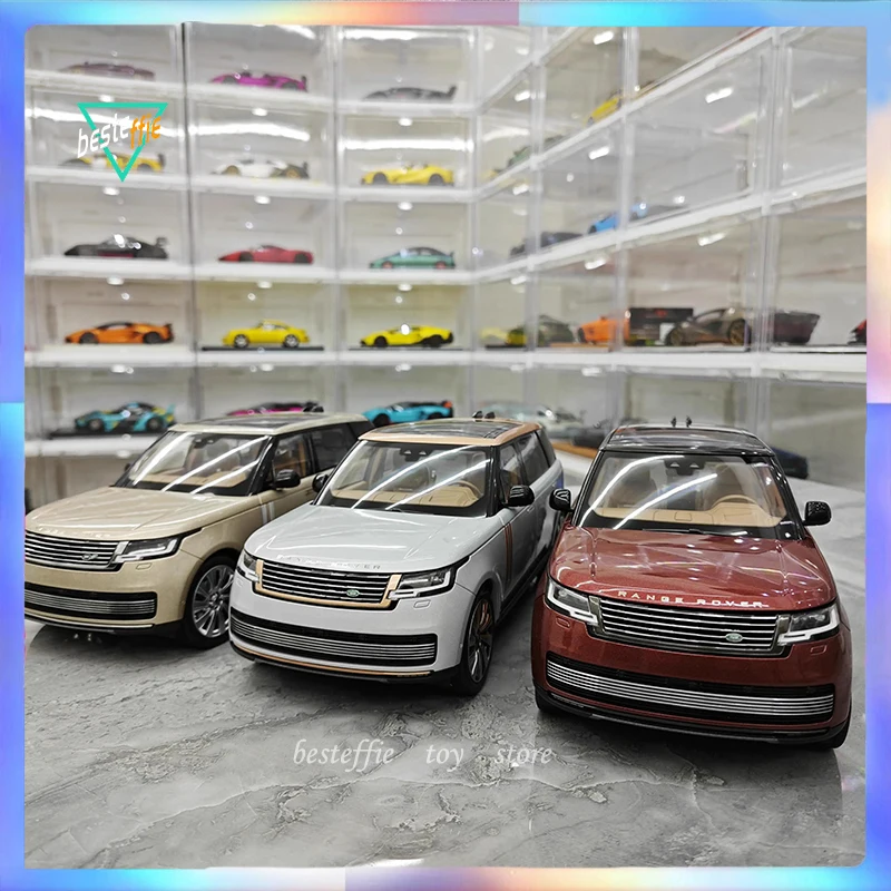 

Модель автомобиля с ЖК-дисплеем Land Rover Range Rover Honor Genesis, длинная колесная база, имитация модели автомобиля, модель автомобиля из сплава металла, коллекция мальчиков, подарок