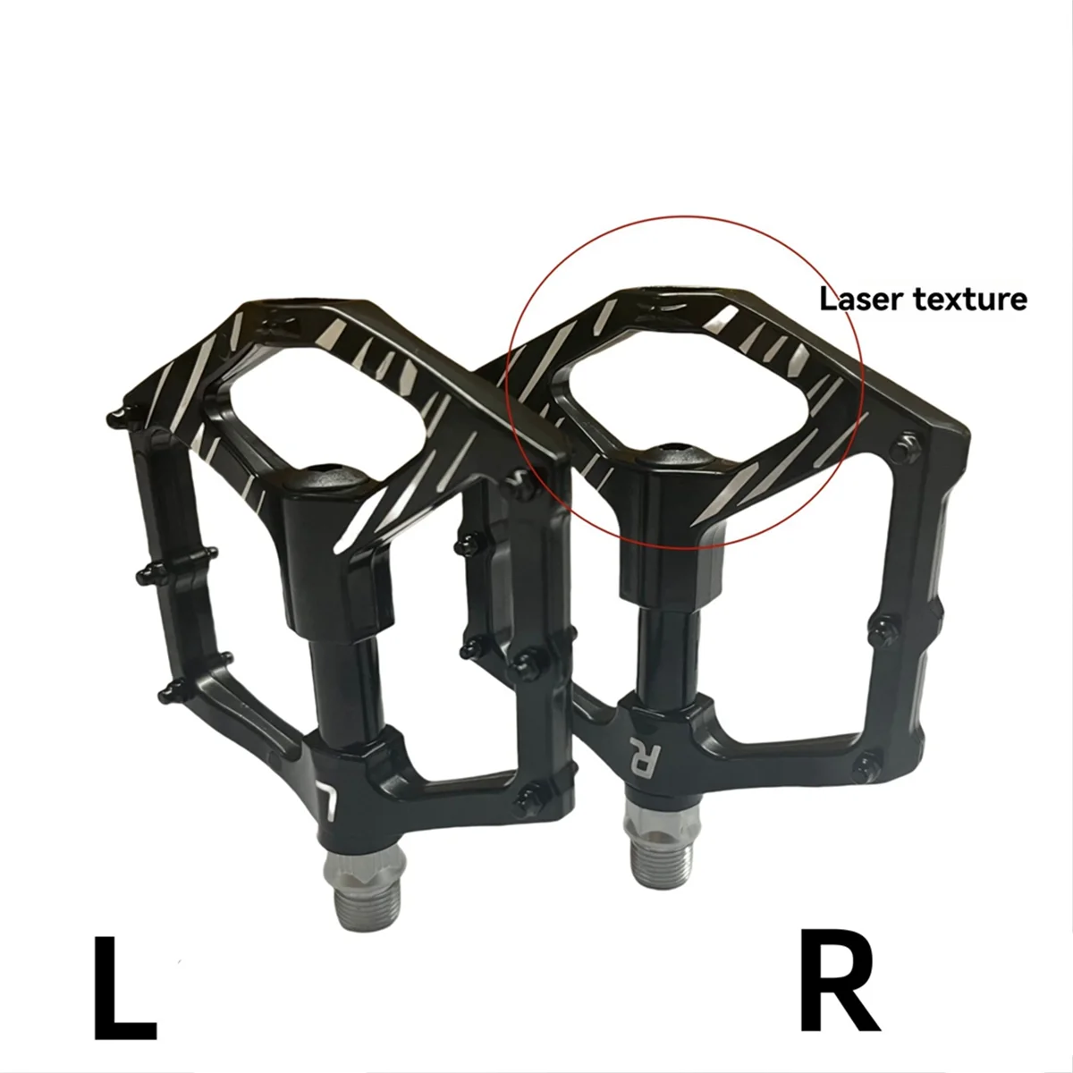 A72Z Ultralight Bicycle Pedals Road Bicycle Pedal Aluminum Alloy Anti-Skid Mountain Bicycle Pedal Bicycle Accessories