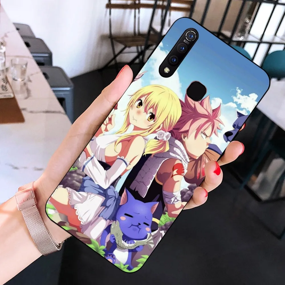 anime Fairy Tail Phone Case For Huawei Y9 6 7 5 Prime Enjoy 7s 7 8 plus 7a 9e 9plus 8E Lite Psmart Shell