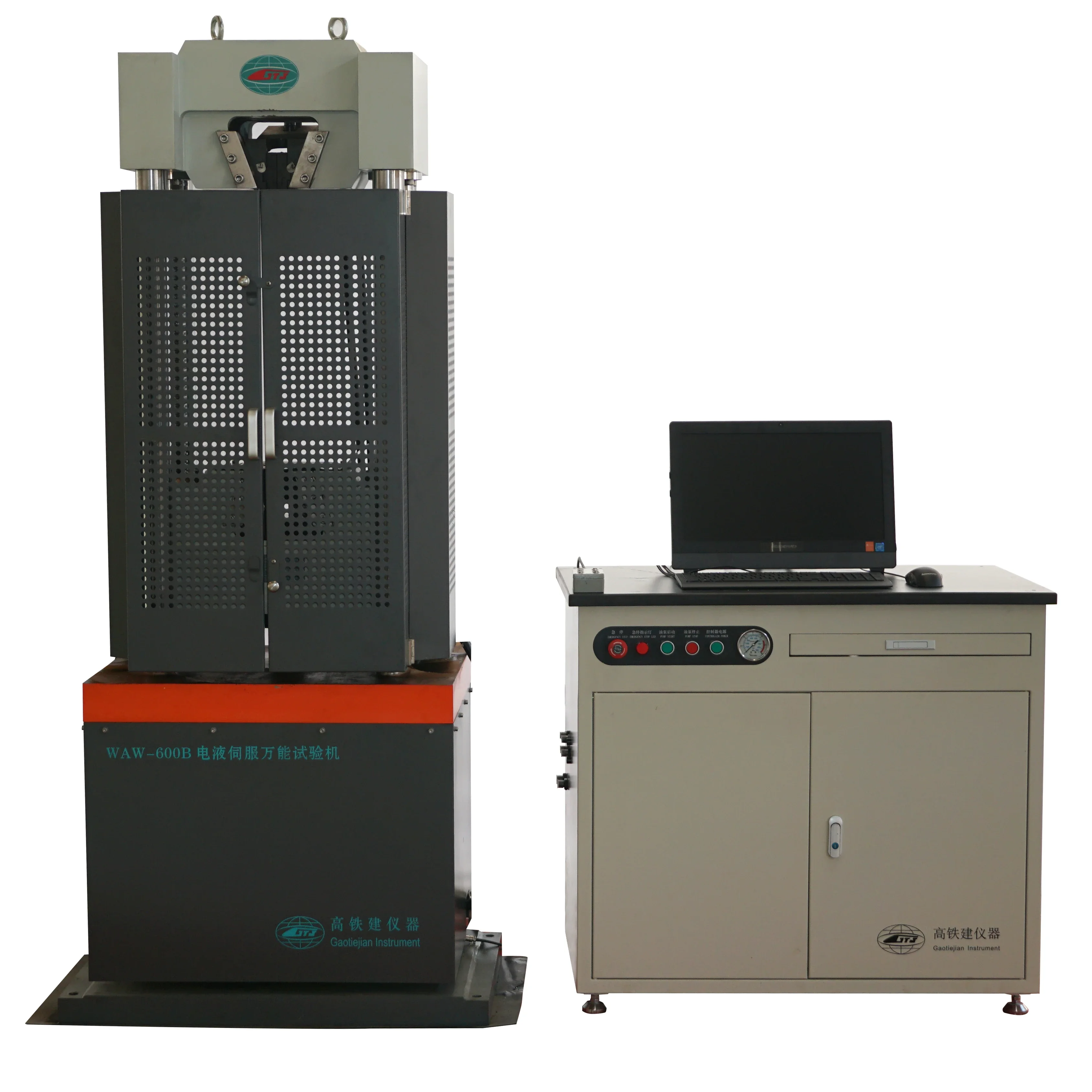 600KN physics hydraulic spring tensile testing machine