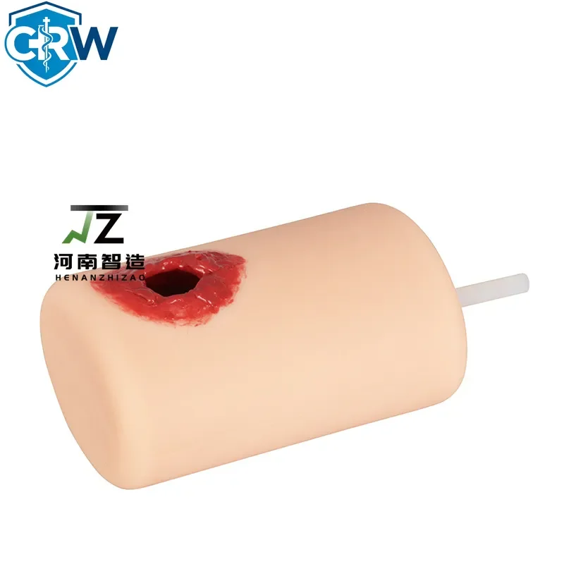 CRW Bestselling Wound Care Wound Models Bleed Control Tourniquet Trainer Simulates Wound on the Thigh Bleeding Training Kit