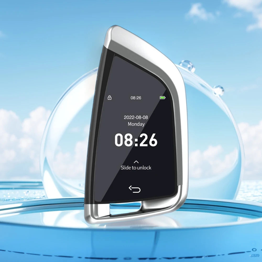 CF568 Comodo schermo LCD con blocco automatico con ingresso senza chiave con telecomando per bagagliaio di sollevamento finestra On-BD per tutti i modelli di pulsanti del motore Start Stop