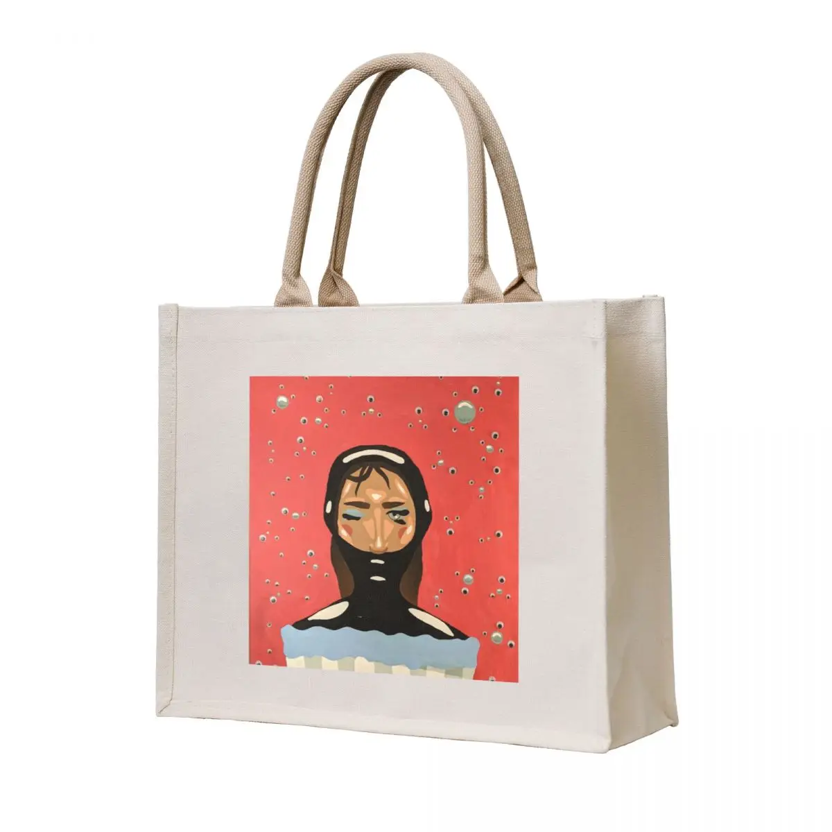 

Abstract Portrait Painting Tote Bag bags woman 2025 bag luxury women shopper bags tote bag