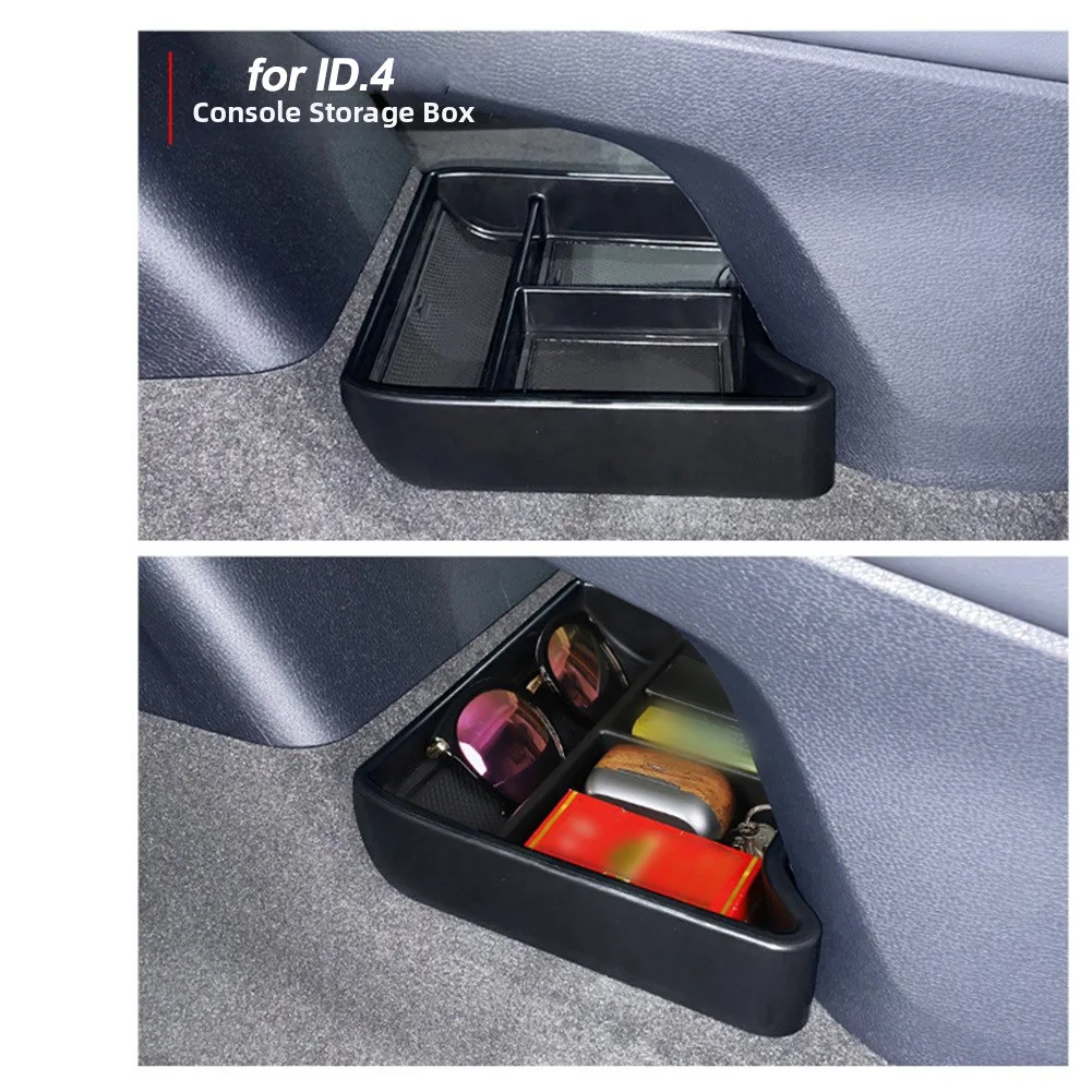 Car Center Armrest Storage Storage Sunglasses Holder Armrest Storage Box Sleek Interior Design Reduces Cabin Clutter