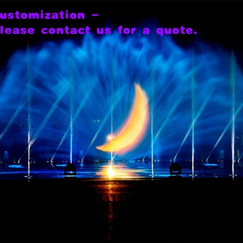 custom.Fenlin Commercial Lake Laser Fountain Musical Show Film Projection City Park Event 304 Stainless Steel Customiz