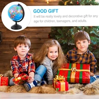1pc Classroom Teaching Globe Set, HD English World Map with 360° Swivel Base, Standard Geography Resource for Schools 6