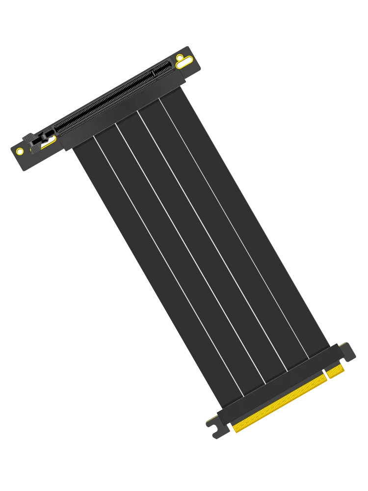 Imagem -04 - Cabo Flexível de Alta Velocidade Branco da Extensão do Extensor Pci-e X16 do Riser do Cabo da Placa Gráfica Pci Express 4.0 16x Série de Rtx Gtx rx Gpu