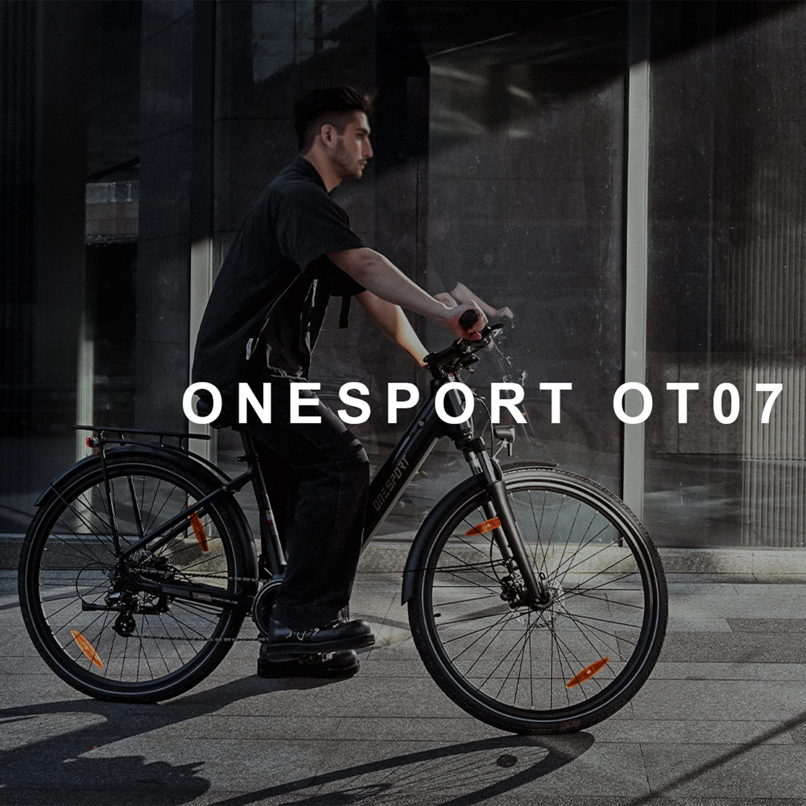 ONESPORT Europe UK Stock Warehouse OT07 Electric Bike Central Motor 36V 250W City Ebike Electric road Bike electric bicycle view 2