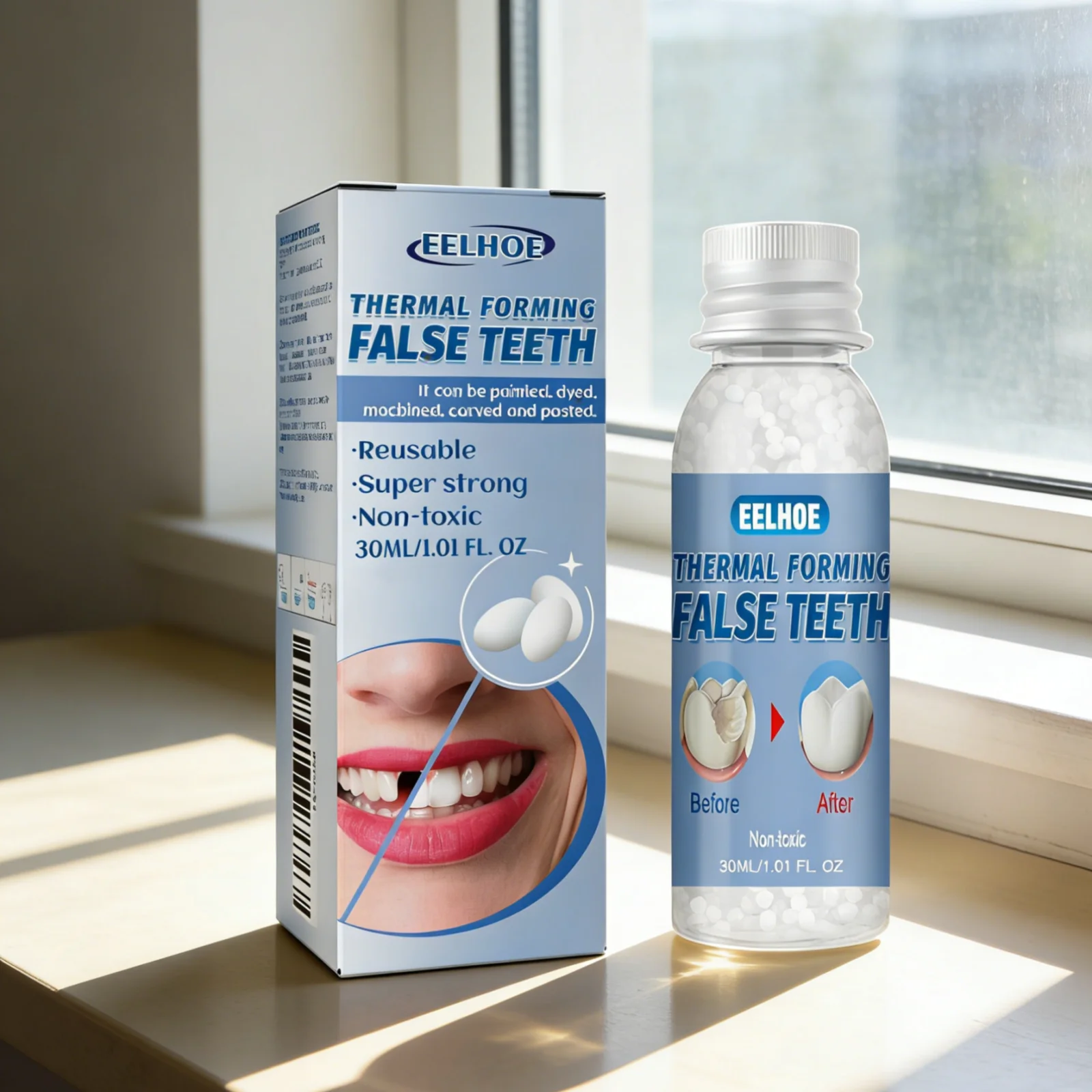 EELHOE Thermal Forming False T - đánh giá và giá Teeth Whitening Mask