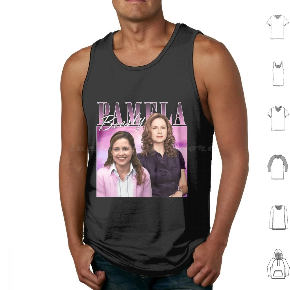 Pam Beesly Homage Tee Tank Tops Print Cotton Pam Beesly Pam Halpert Jim Pam Jim And Pam Jim Halpert Jenna The