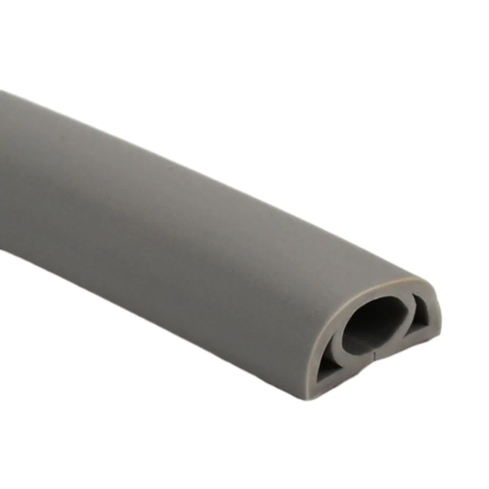 Heavy Duty Floor Cable Protector Cover for Safe Cable Management Rubber Trunking 1 Meter Length for Home Office Gym Use
