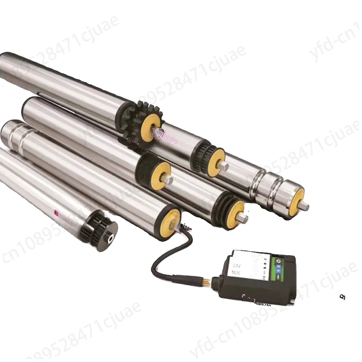 Electric Roller Built-in Motor DC Conveyor Belt Assembly Line Galvanized Coated Stainless Steel Roller