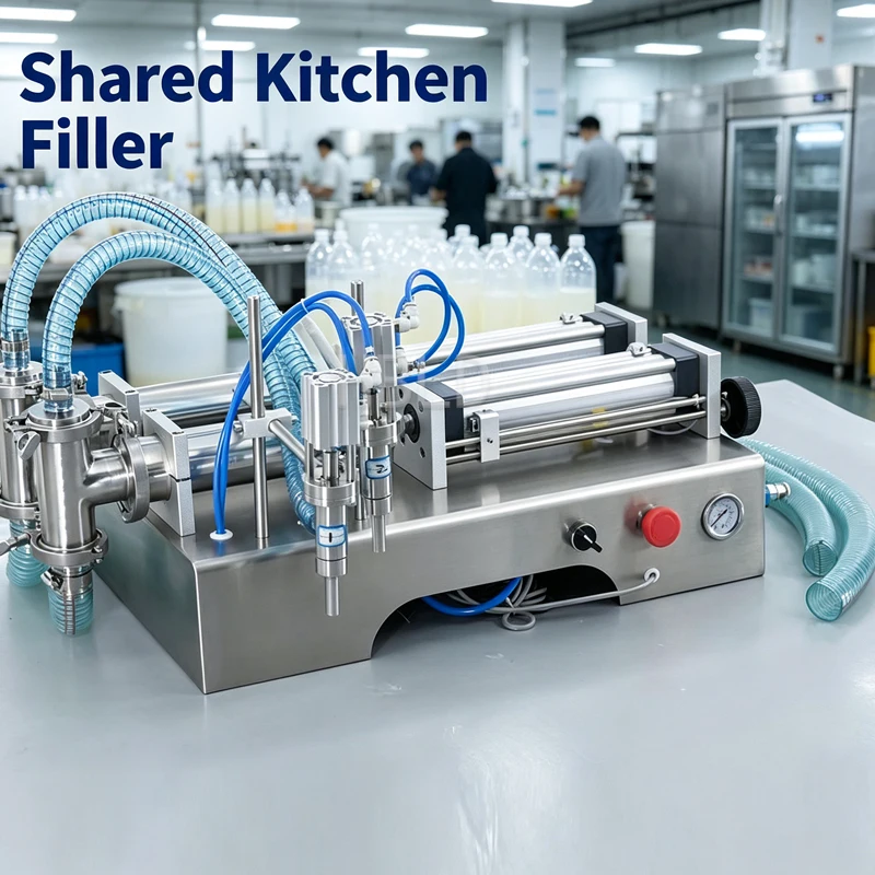 Semi-Automatic Liquid Filling Machine for Juice & Perfume Manual Operating Packaging Equipment