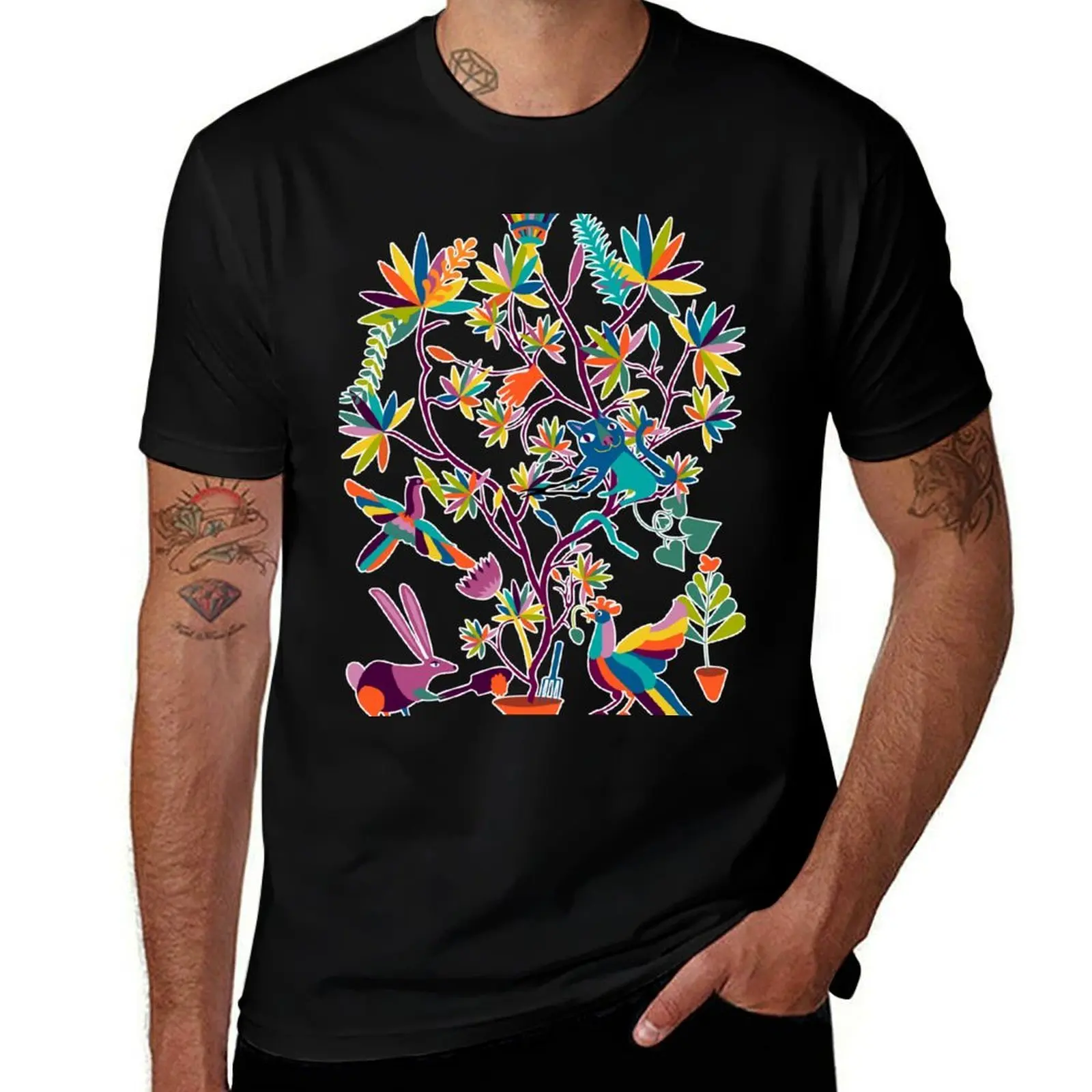 

Gardeners Friends T-Shirt Basic Short Sleeve T-Shirt for Men