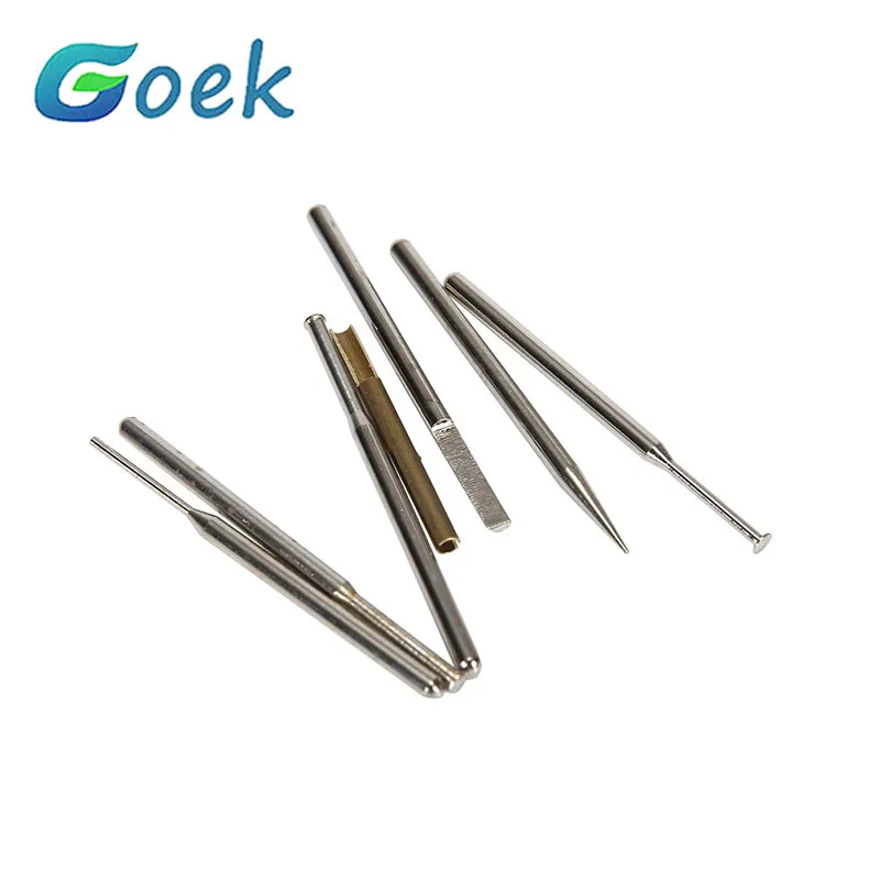 7 pcs Dental Observation Needles Lab Tool Parallel Surveyor Visualizer Accessories For Square Base