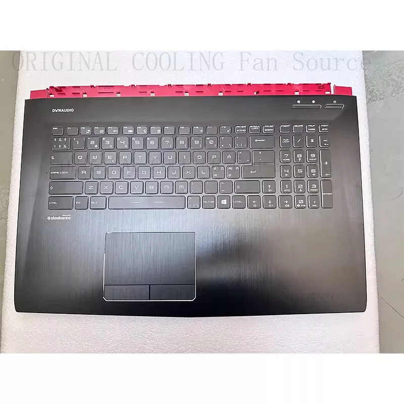 R+  Palmrest with Backlit Keyboard EU for MSI GE72 GL72M MS-1794 1791 1799