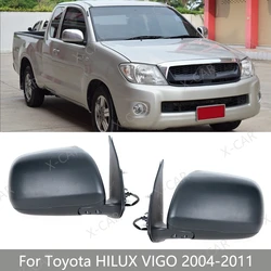 For Toyota HILUX VIGO 2004 2005 2006 2007 2008 2009 2010 2011 Car Side Mirror Assembly Assy Rearview Mirror Cover Glass Lens