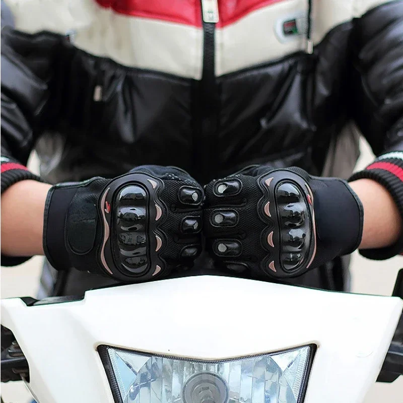 Men's Motorcycle Gloves Riding Gloves Breathable Closed Finger Racing Gloves for Outdoor Sports Crossbike Riding