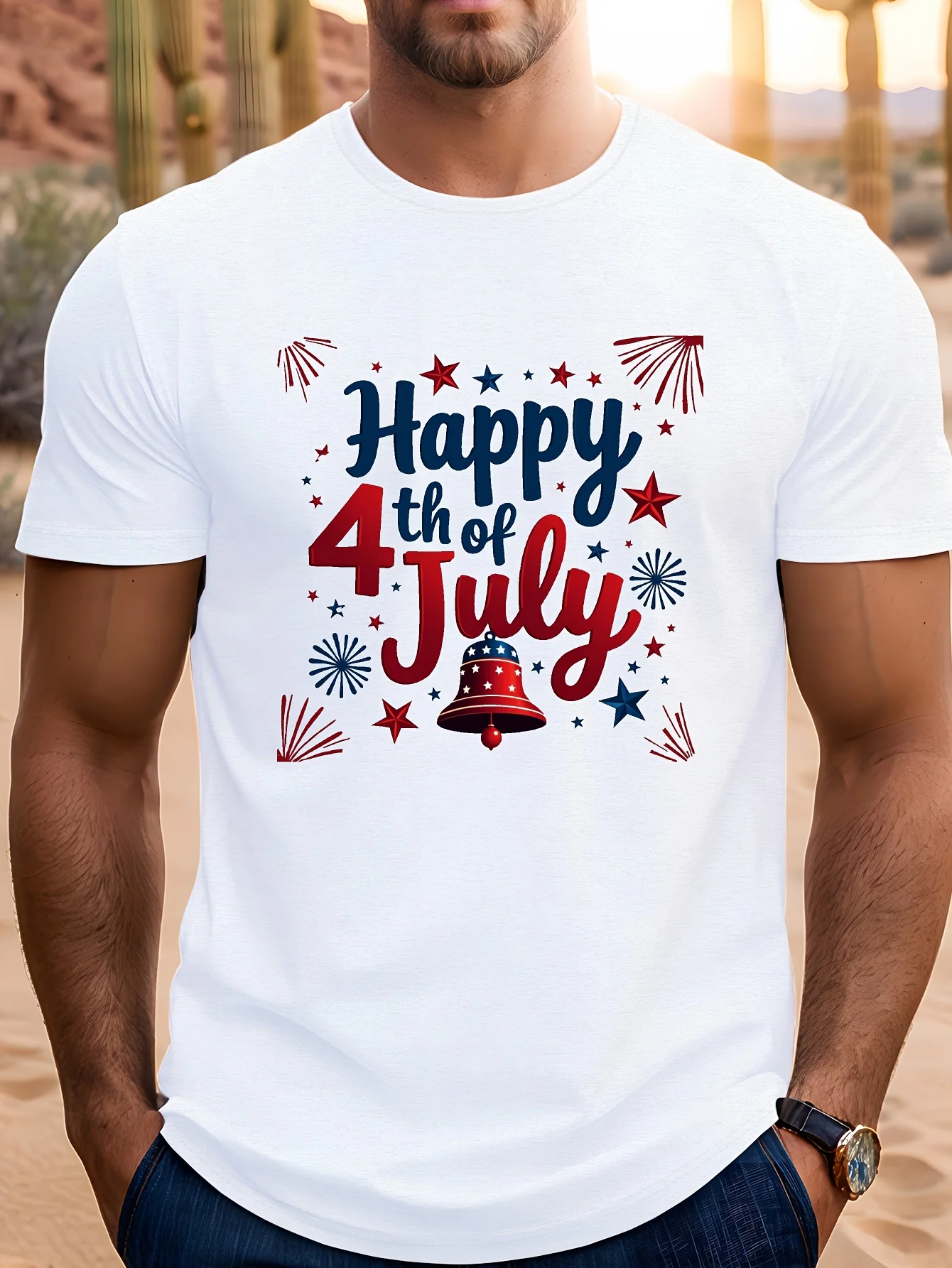 2026 New Men's Cotton Plus-Size Casual T-Shir