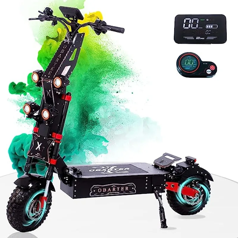 14 Inch X7 Powerful and Fast 8000W60V60Ah Electric Scooter Dual Motor Segway Top Speed 85KM/H