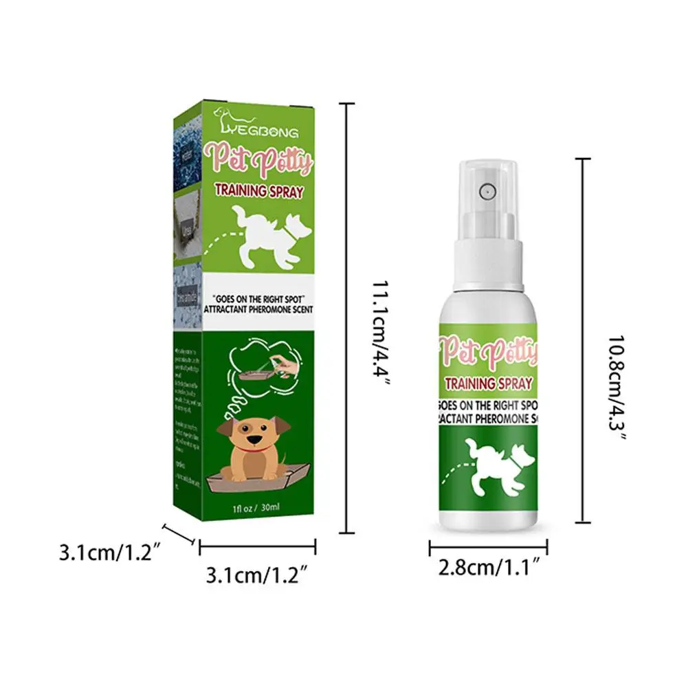 Pet Toilet Training Spray Inducer Dog Poops Cat Pee Positioning Defecation Puppy Stool Location Indoor Pet Potty Training Spray